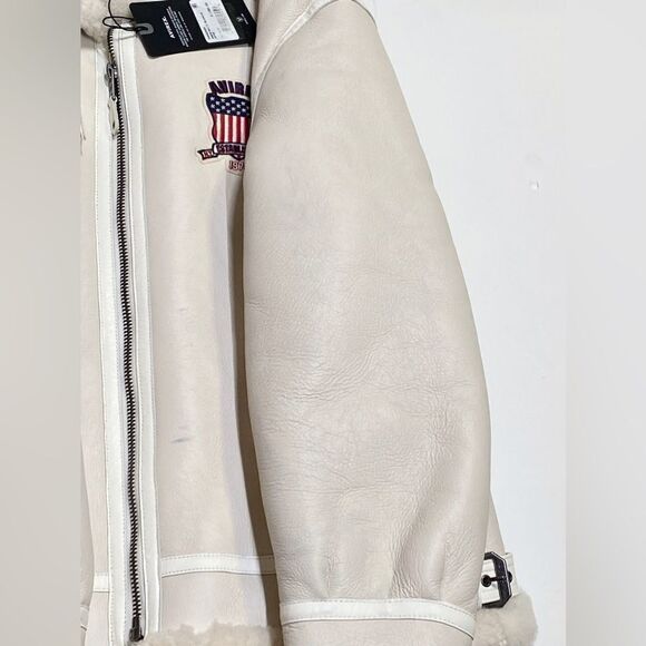 Avirex Icon Shearling Jacket size XL - Picture 11 of 16